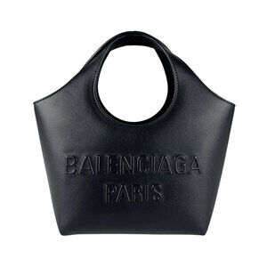 Balenciaga Mary Kate XS Leather Handbag Black